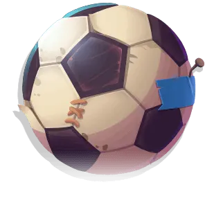 Boo Casino Football Spins artwork with a football